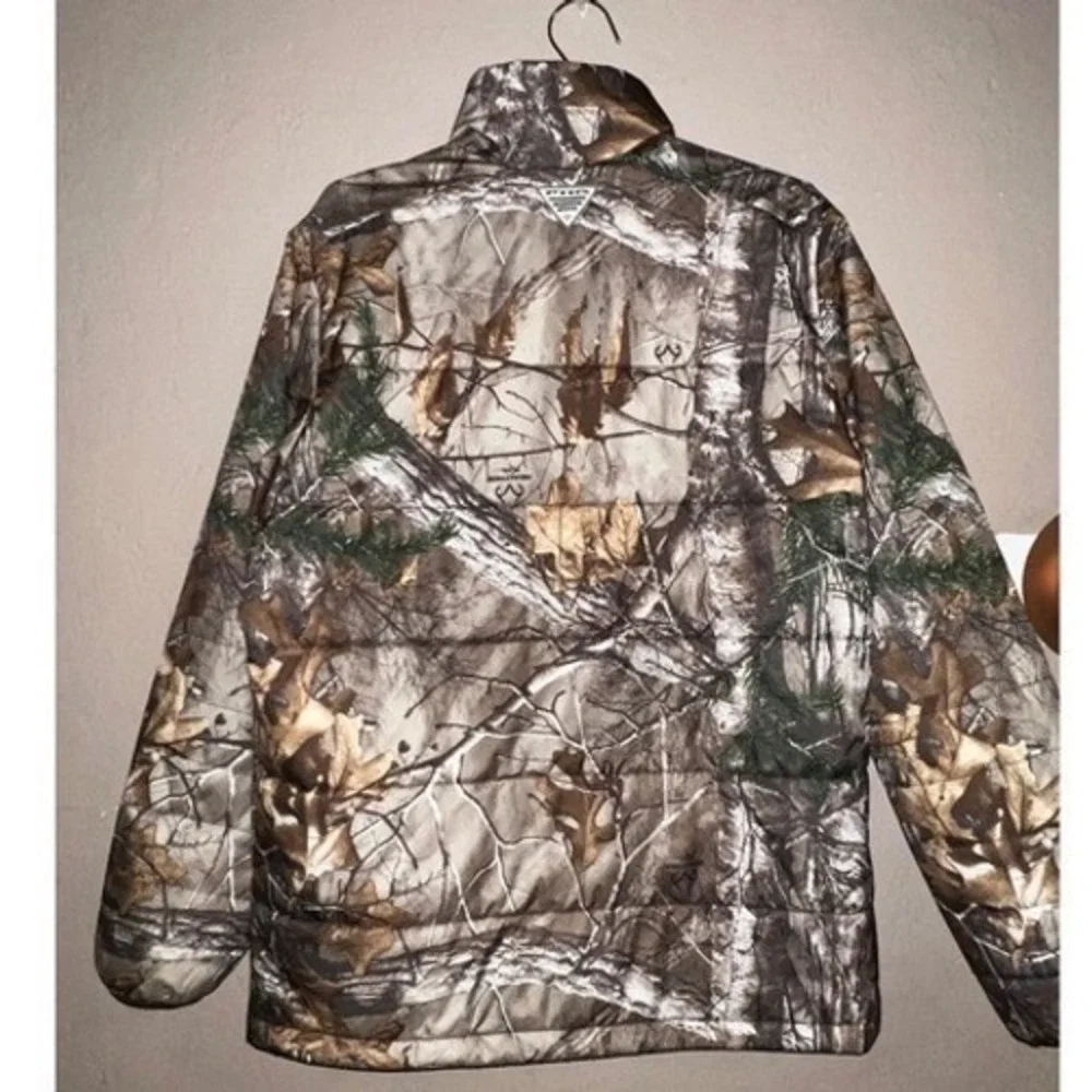 Columbia PHG Realtree Xtra Camo Omni-Shield Insulated Puffer‎ Jacket Mens Medium